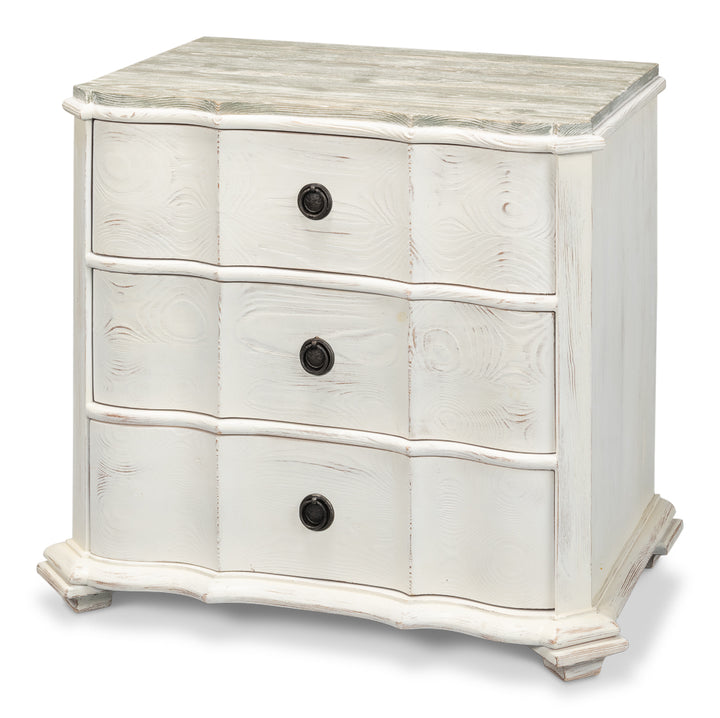 American Home Furniture | Sarreid - Courbee Bungalow Nightstand