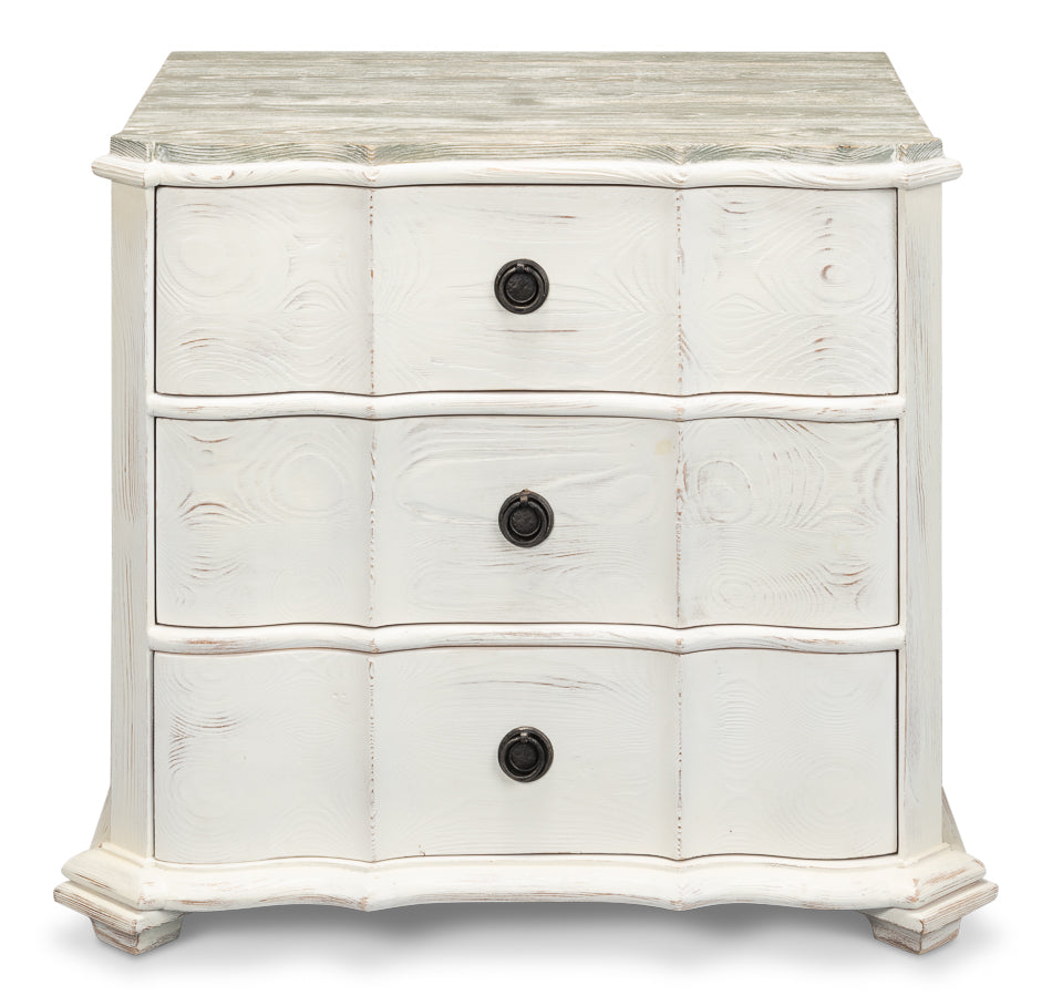 American Home Furniture | Sarreid - Courbee Bungalow Nightstand