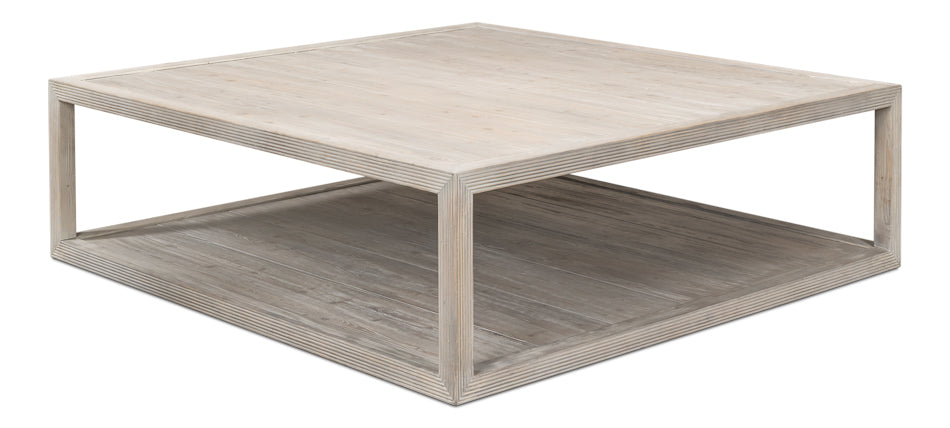 American Home Furniture | Sarreid - Camden Bungalow Cocktail Table