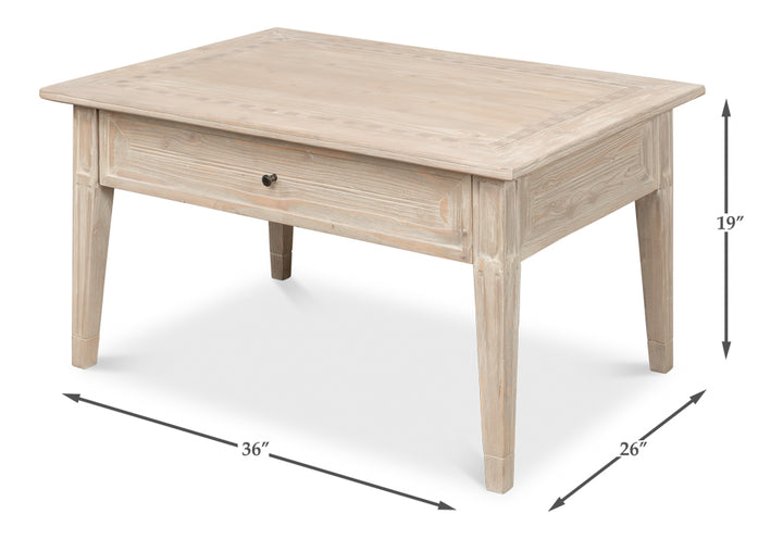 American Home Furniture | Sarreid - Ibiza Bungalow Cocktail Table