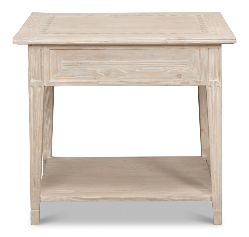 American Home Furniture | Sarreid - Ibiza Bungalow Side Table