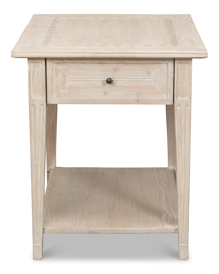 American Home Furniture | Sarreid - Ibiza Bungalow Side Table