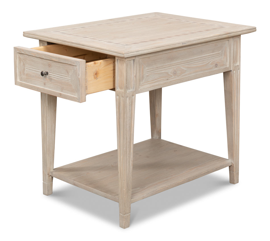 American Home Furniture | Sarreid - Ibiza Bungalow Side Table