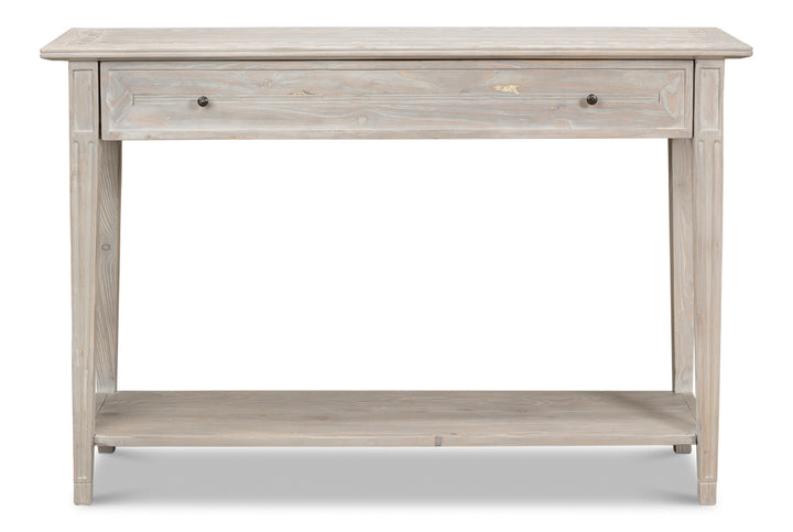 American Home Furniture | Sarreid - Ibiza Bungalow Console Table