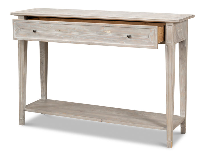 American Home Furniture | Sarreid - Ibiza Bungalow Console Table