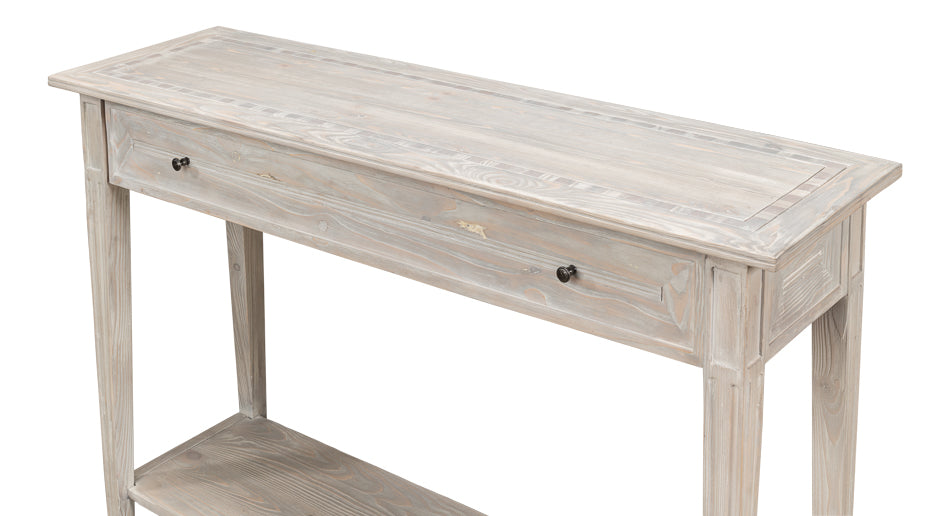 American Home Furniture | Sarreid - Ibiza Bungalow Console Table