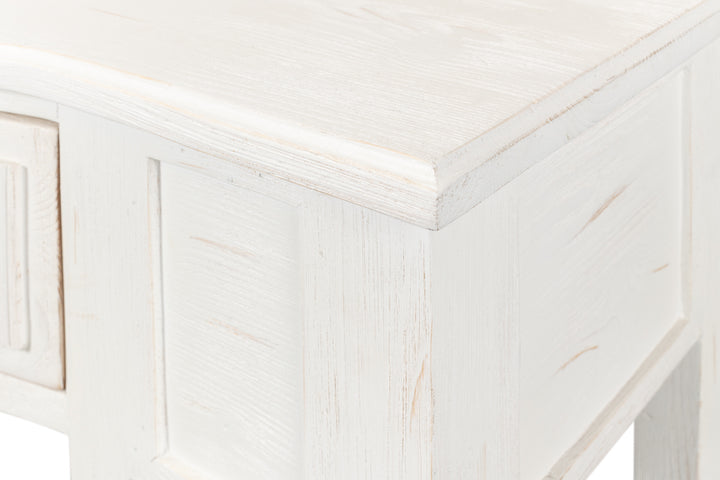 American Home Furniture | Sarreid - Madora Console Table - Bungalow White