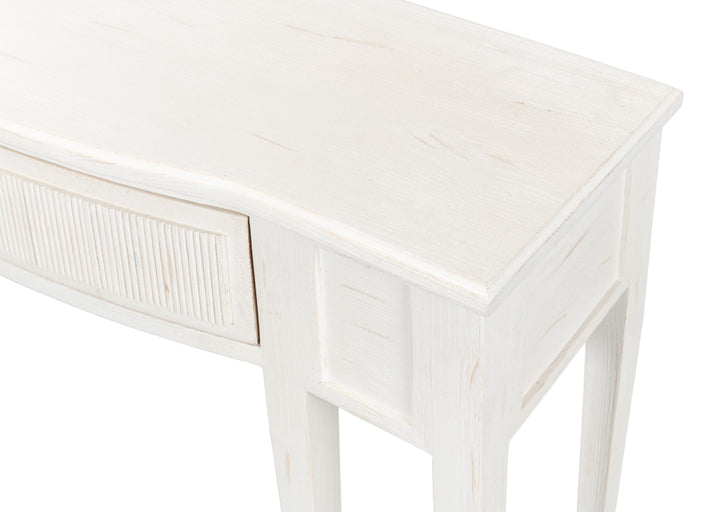 American Home Furniture | Sarreid - Madora Console Table - Bungalow White