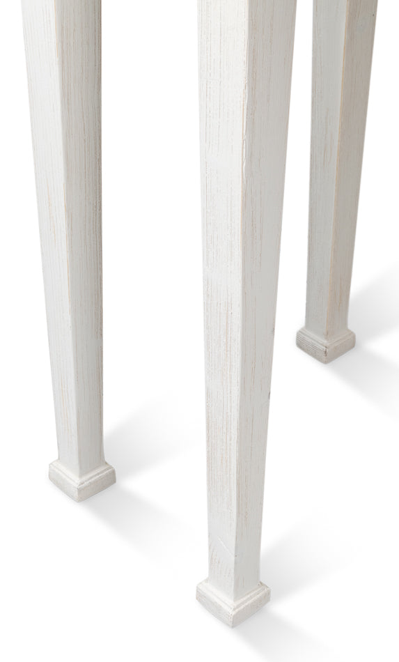 American Home Furniture | Sarreid - Madora Console Table - Bungalow White