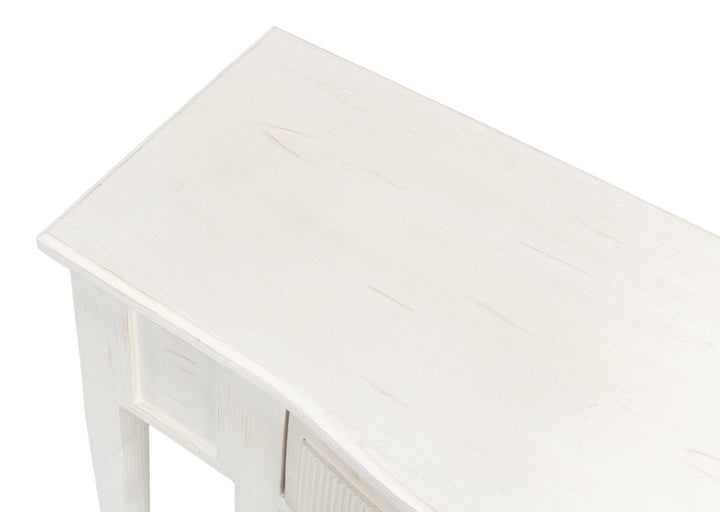 American Home Furniture | Sarreid - Madora Console Table - Bungalow White