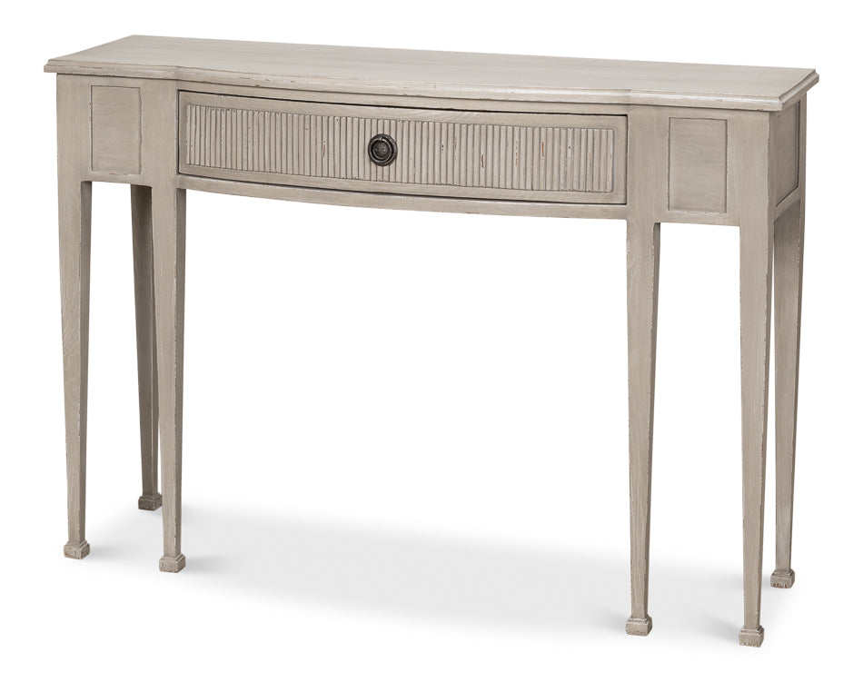 American Home Furniture | Sarreid - Madora Bungalow Console Table - Grey