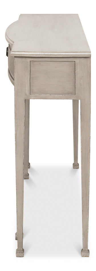 American Home Furniture | Sarreid - Madora Bungalow Console Table - Grey