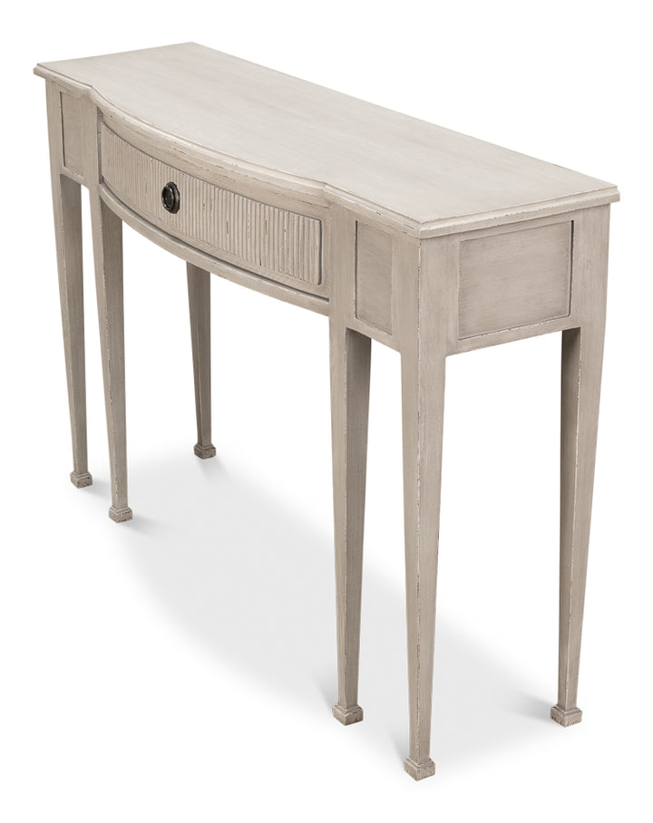 American Home Furniture | Sarreid - Madora Bungalow Console Table - Grey
