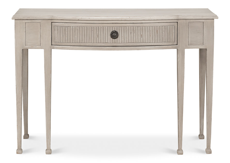 American Home Furniture | Sarreid - Madora Bungalow Console Table - Grey