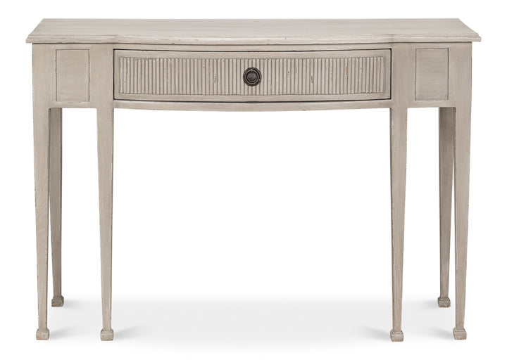 American Home Furniture | Sarreid - Madora Bungalow Console Table - Grey