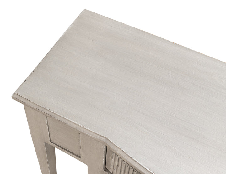 American Home Furniture | Sarreid - Madora Bungalow Console Table - Grey