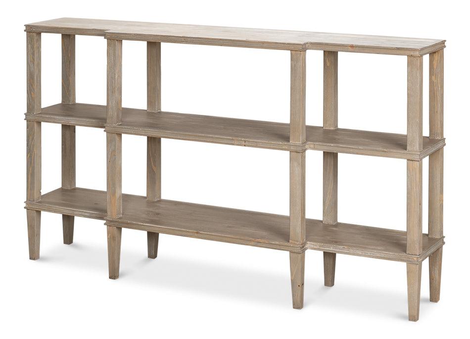 Sarreid Grange Bungalow Console - Grey Thorne CONSOLE TABLES