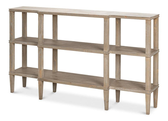 Sarreid Grange Bungalow Console - Grey Thorne CONSOLE TABLES