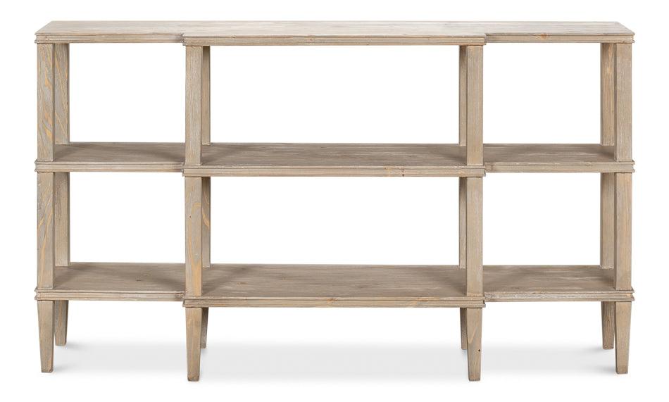 Sarreid Grange Bungalow Console - Grey Thorne CONSOLE TABLES