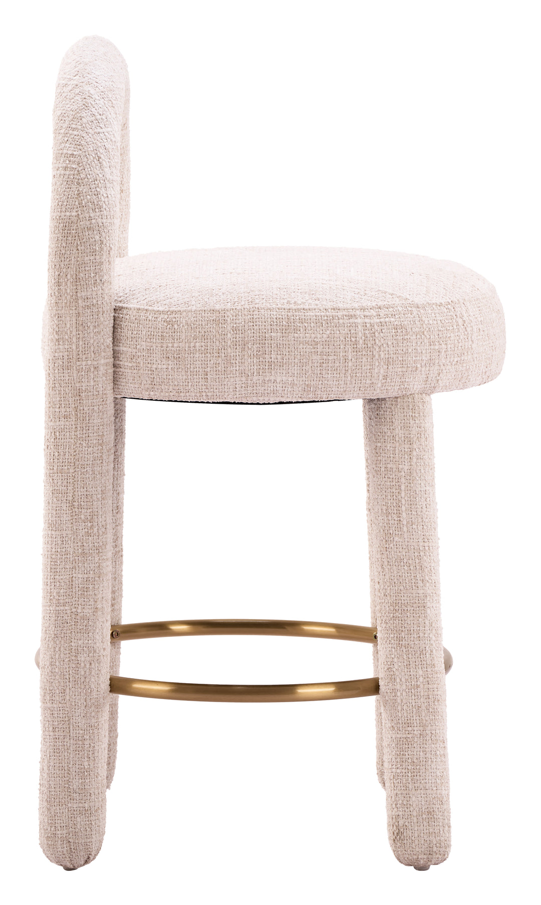Curco Counter Stool (Set of 2) Beige