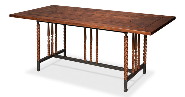 American Home Furniture | Sarreid - Vineyards Dining Table