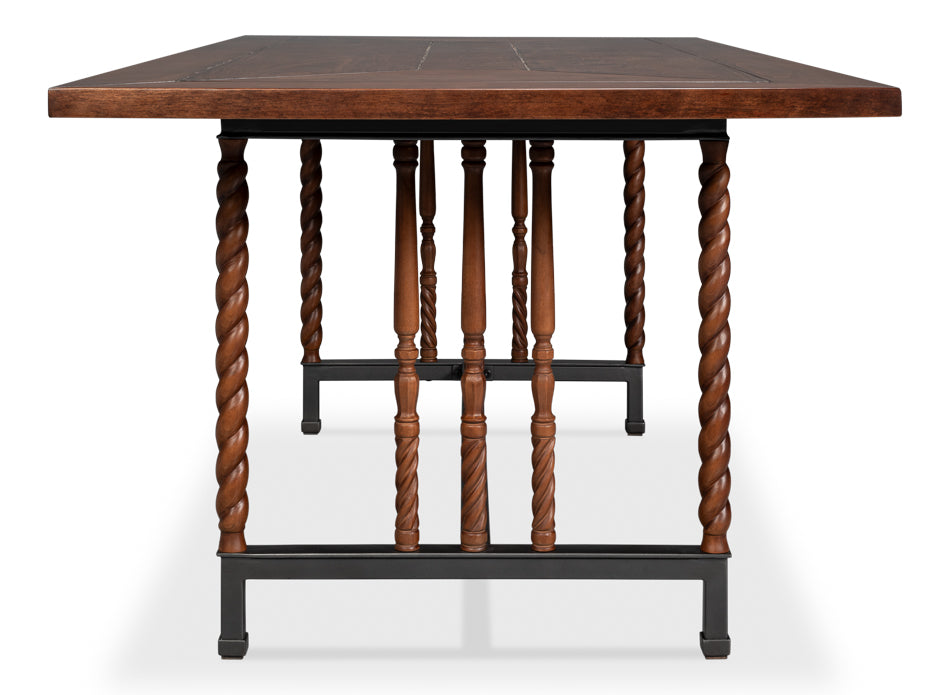 American Home Furniture | Sarreid - Vineyards Dining Table