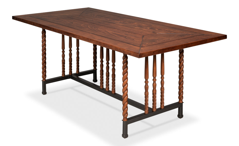 American Home Furniture | Sarreid - Vineyards Dining Table