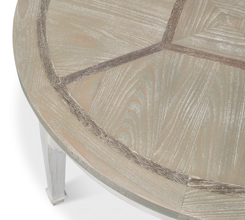 American Home Furniture | Sarreid - Barbera Vineyards Round Coffee Table