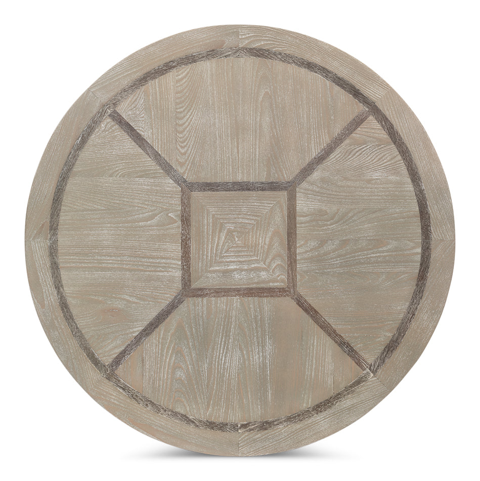 American Home Furniture | Sarreid - Barbera Vineyards Round Coffee Table