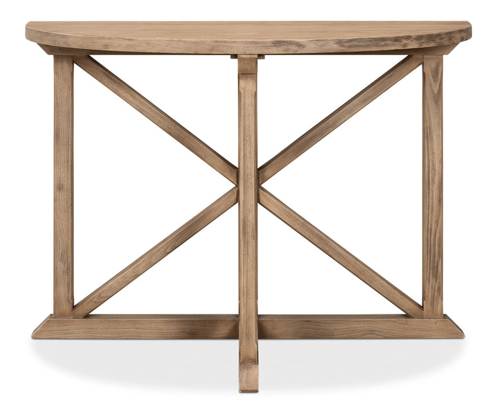 American Home Furniture | Sarreid - Gregorio Vineyards Half Moon Console