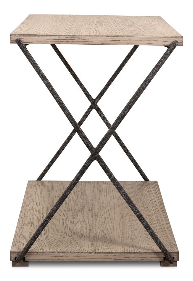 American Home Furniture | Sarreid - Nathanial Side Table