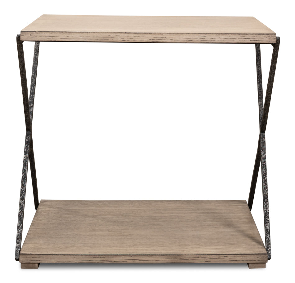 American Home Furniture | Sarreid - Nathanial Side Table