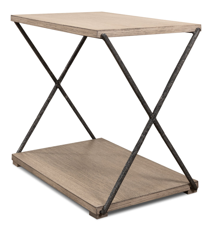 American Home Furniture | Sarreid - Nathanial Side Table