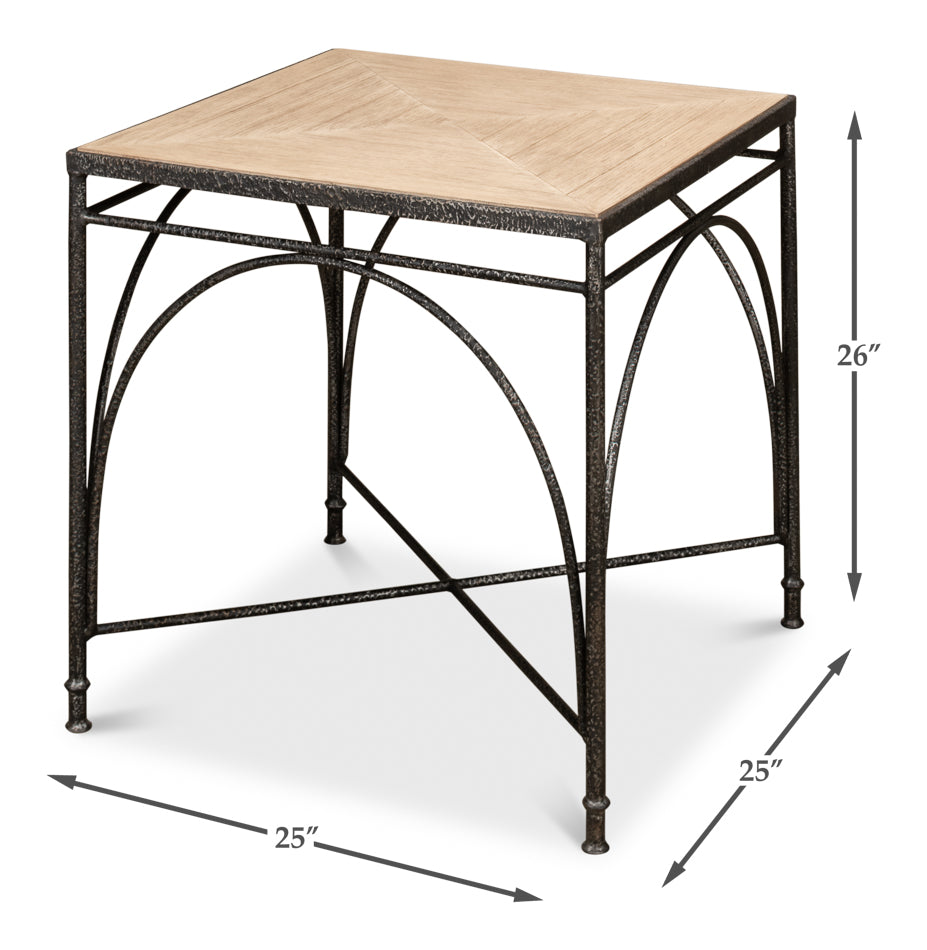 American Home Furniture | Sarreid - Vineyards Side Table