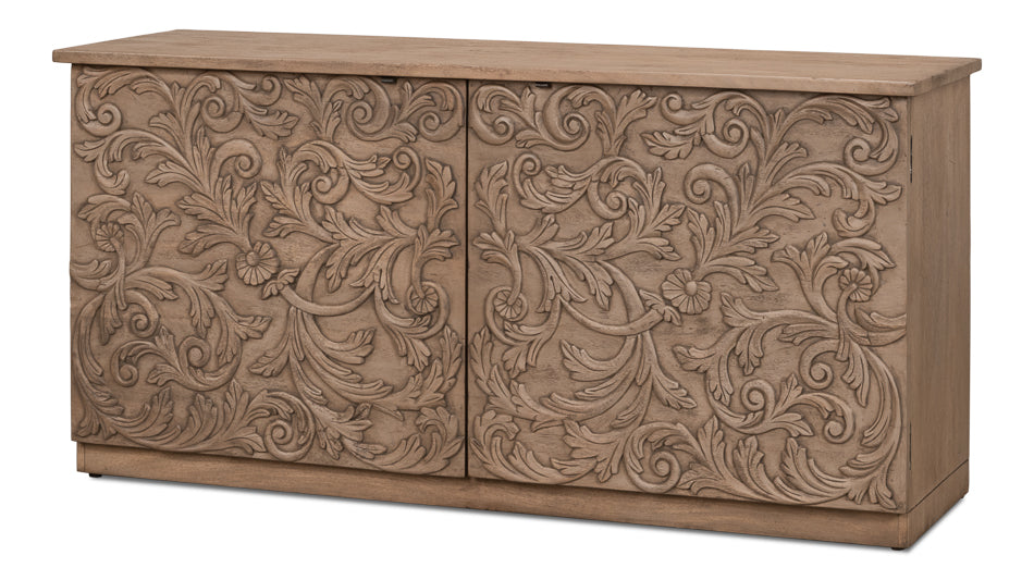 American Home Furniture | Sarreid - Malibu Equestrian Credenza