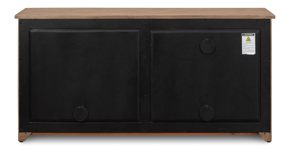 American Home Furniture | Sarreid - Malibu Equestrian Credenza