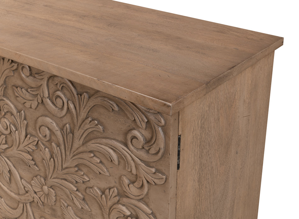 American Home Furniture | Sarreid - Malibu Equestrian Credenza