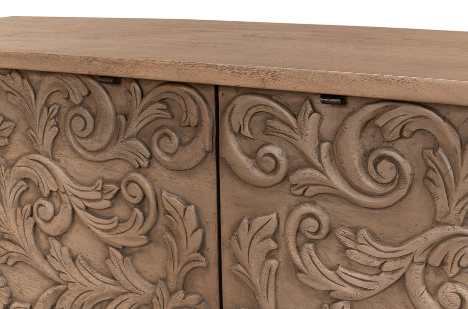 American Home Furniture | Sarreid - Malibu Equestrian Credenza