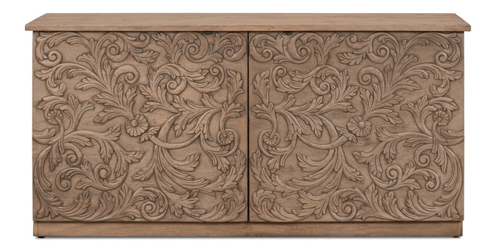 American Home Furniture | Sarreid - Malibu Equestrian Credenza