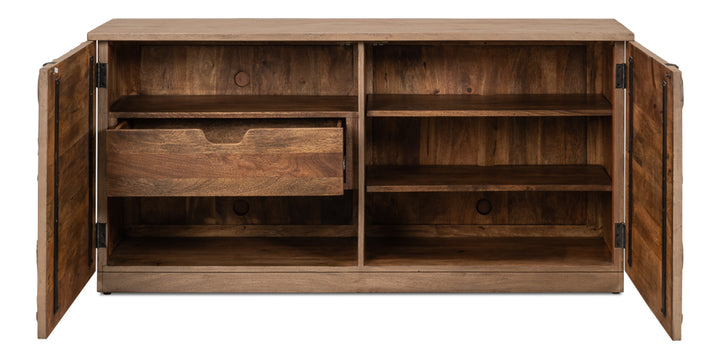 American Home Furniture | Sarreid - Malibu Equestrian Credenza