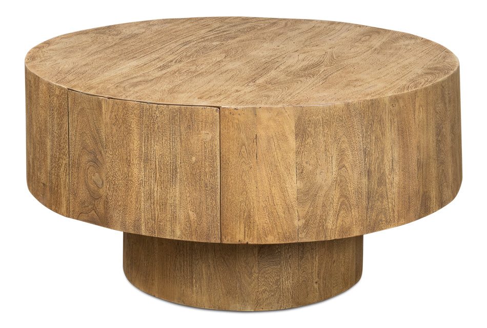 American Home Furniture | Sarreid - Brutus Barnwood Table