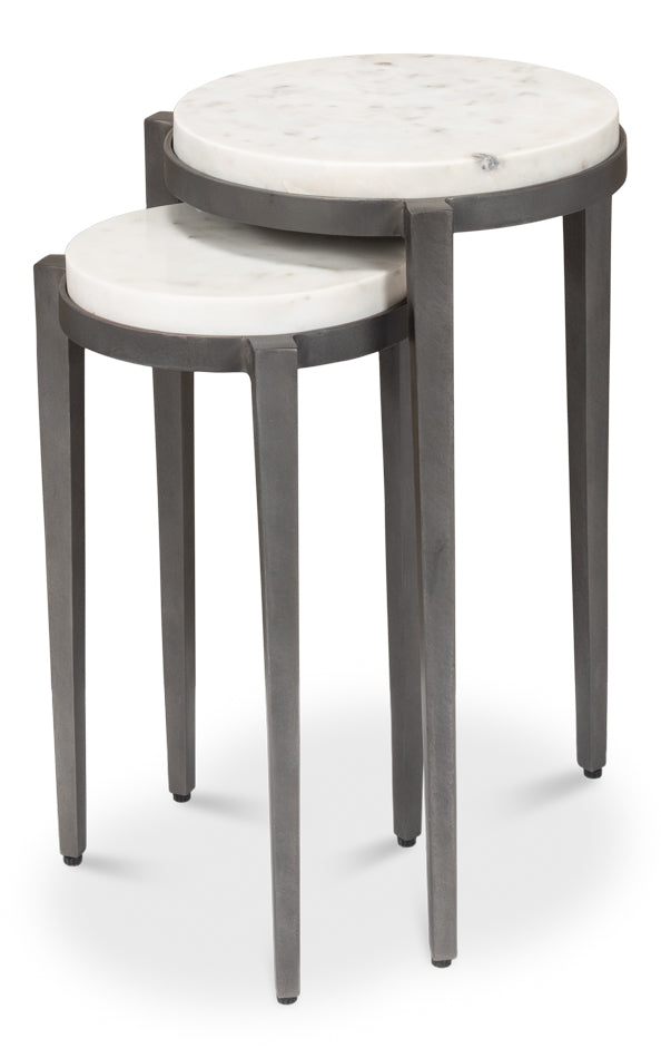 American Home Furniture | Sarreid - Gabi Nesting Side Tables - Set Of 2