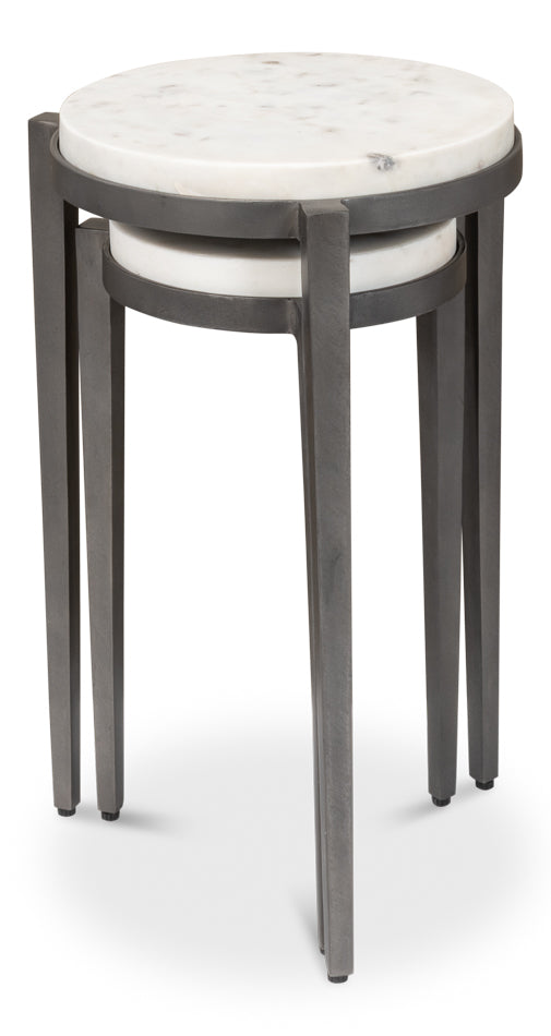 American Home Furniture | Sarreid - Gabi Nesting Side Tables - Set Of 2