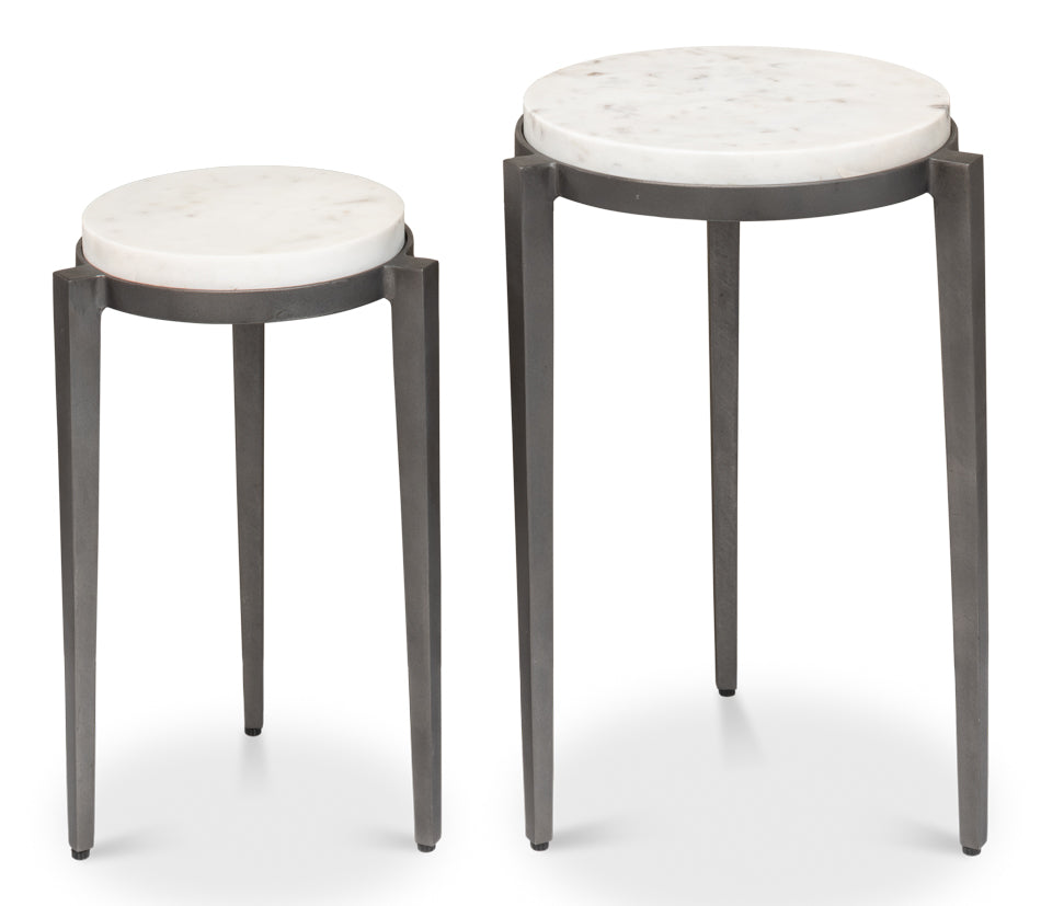 American Home Furniture | Sarreid - Gabi Nesting Side Tables - Set Of 2