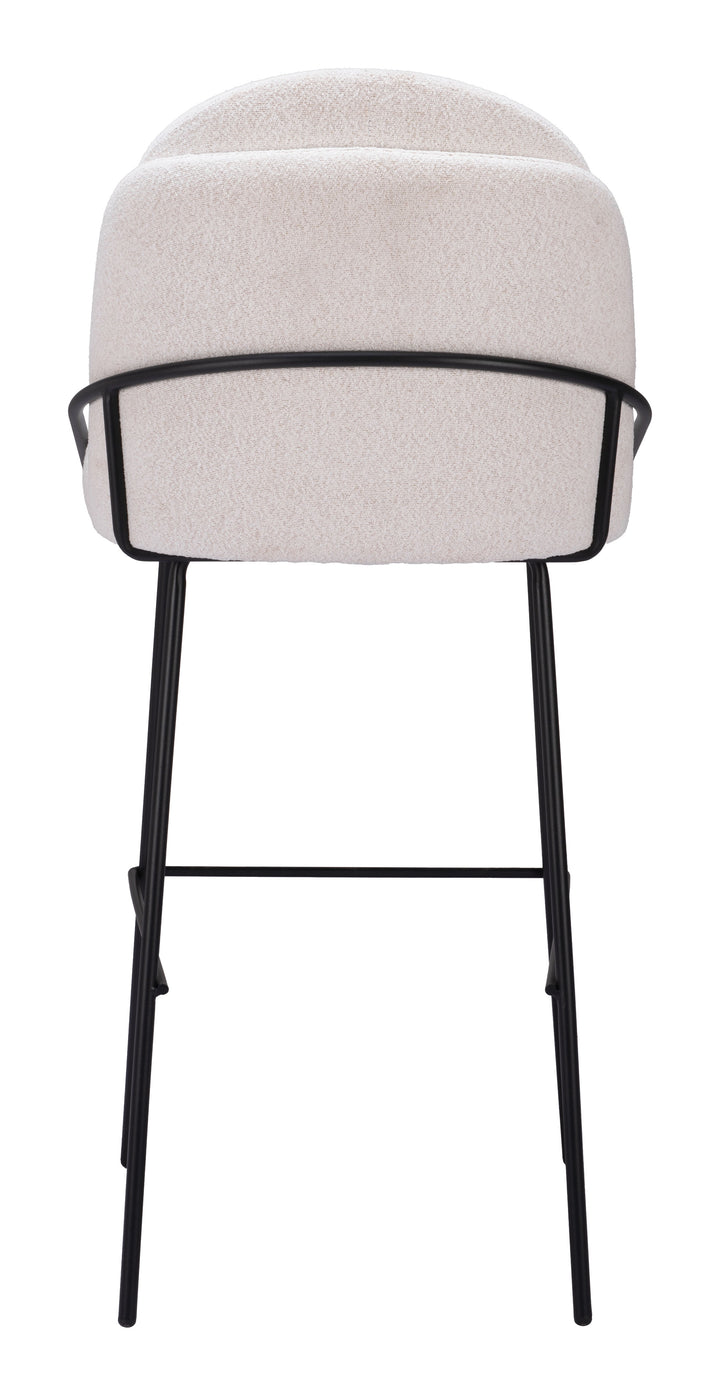 Jambi Barstool (Set of 2) Ivory - 109969