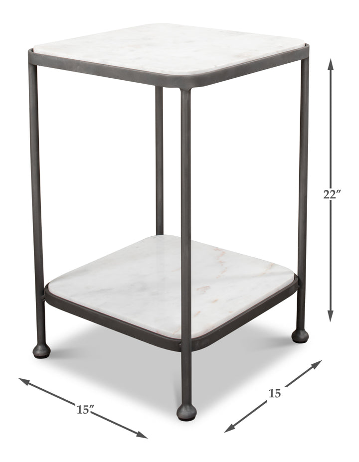 American Home Furniture | Sarreid - Noel Side Table