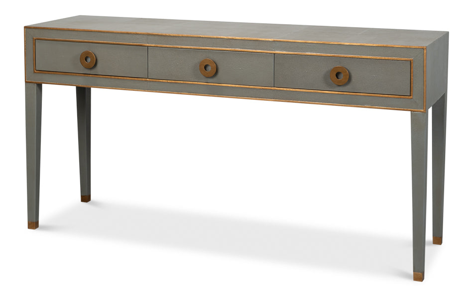 American Home Furniture | Sarreid - Gabriella Console - Storm Grey