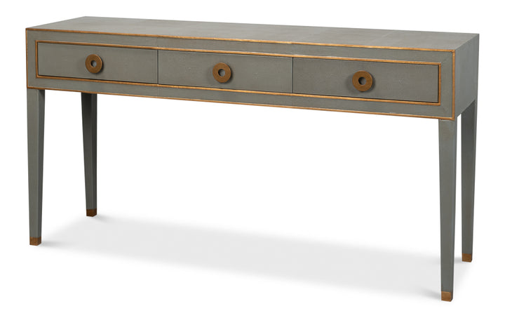 American Home Furniture | Sarreid - Gabriella Console - Storm Grey