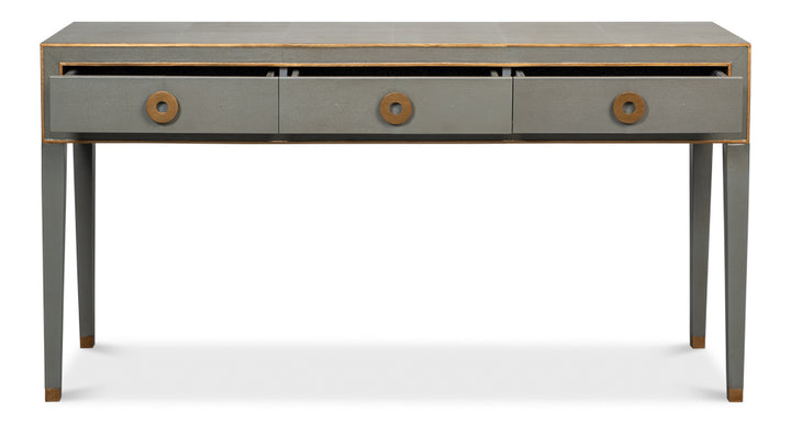 American Home Furniture | Sarreid - Gabriella Console - Storm Grey