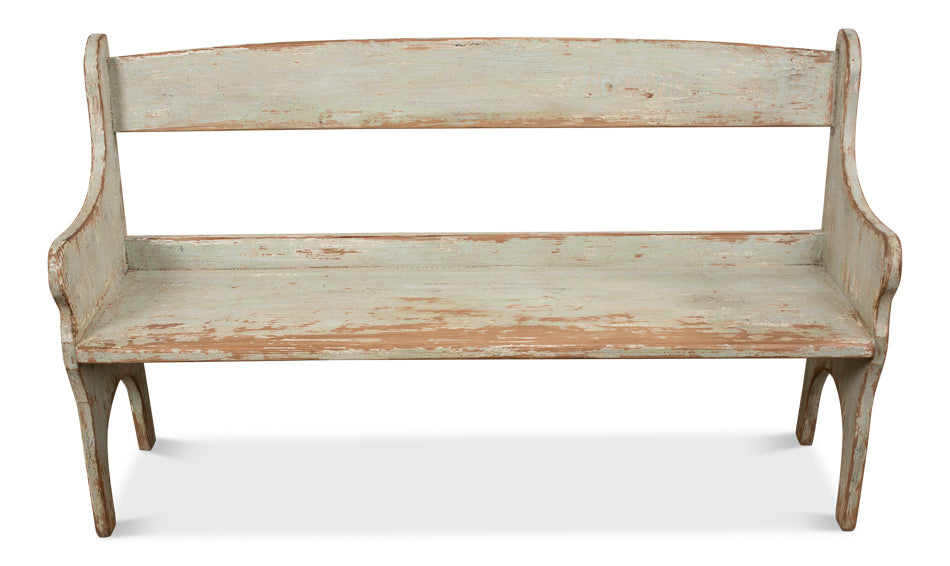 American Home Furniture | Sarreid - Arlo Bench - Sage